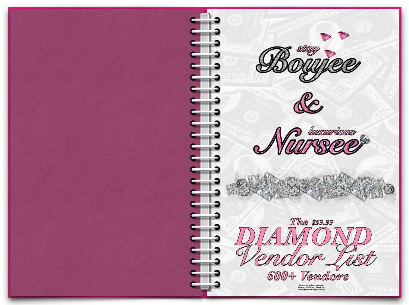 $59.99 Diamond Vendor List ONLY $17.99 w/over 600+ vendors